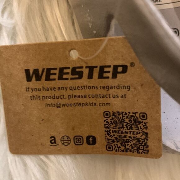 Weestep Size 12 tie-dye gray sandals - Picture 4 of 7